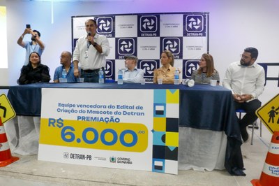 SOLENIDADE PREMIAÇÃO MASCOTE DETRAN PB