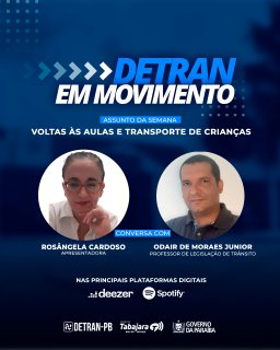 Detran em Movimento Odair Moraes Junior