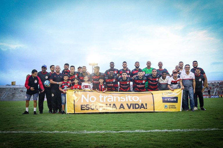 Campinense Maio Amarelo 01 Campinense e Globo/RN, no estádio Amigão