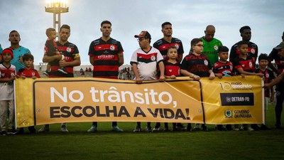 Campinense Maio Amarelo 03 Campinense e Globo/RN, no estádio Amigão