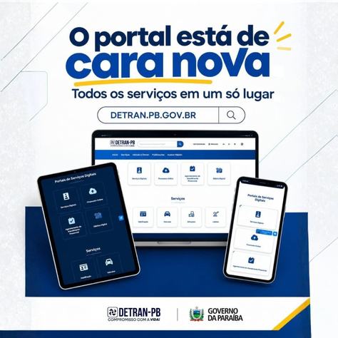 NOVO PORTAL DETRAN-PB