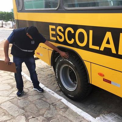 Detran-PB reprova 54 veículos escolares durante vistoria