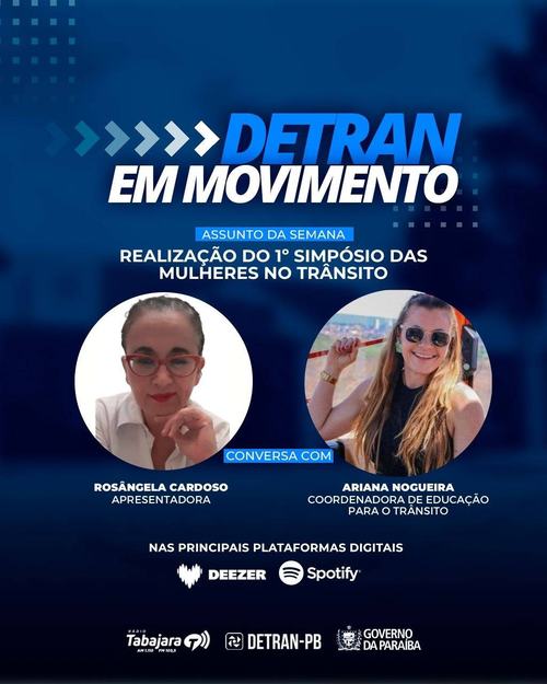 Simpósio Mulheres no Trânsito
