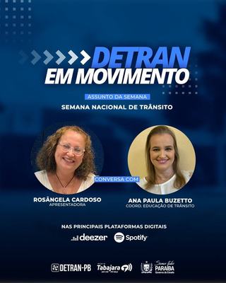 Abertura e programação da Semana Nacional de Trânsito no Detran em Movimento