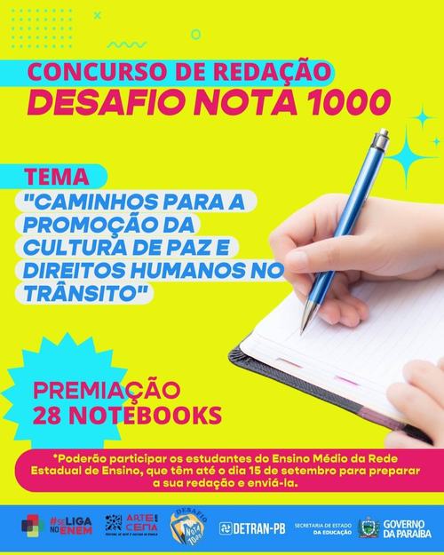 Concurso Redação Nota 1000