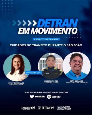 Detran em Movimento alerta sobre cuidados no trânsito nas festas juninas