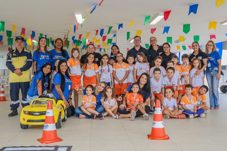 escolinha de trânsito detran-pb encerramento maio amarelo 2023